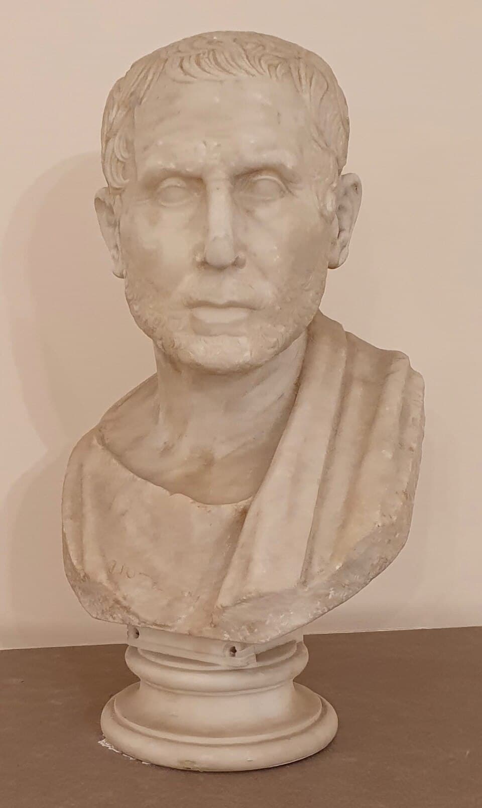 Marble bust of Posidonius, National Archaeological Museum, Naples
